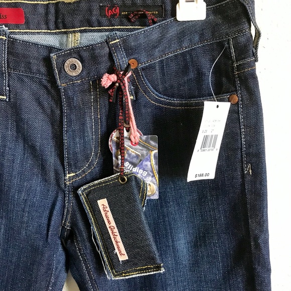 Adriano Goldschmied Dark Wash Straight Leg Jeans - Picture 2 of 6